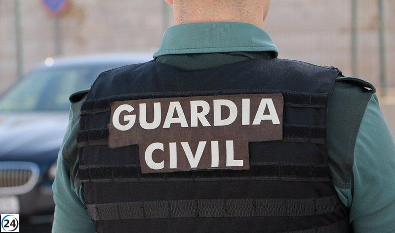 Conductor arrestado tras fuga y colisión con vehículo de la Guardia Civil en Sabiñánigo (Huesca)