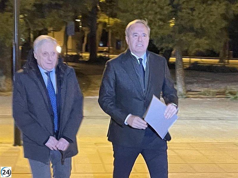 Azcón elogia el legado de Alierta como empresario y embajador aragonés