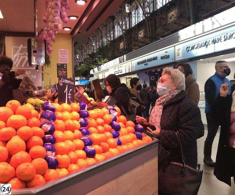 La inflación en Aragón disminuye al 2,5% en diciembre en comparación con el año anterior