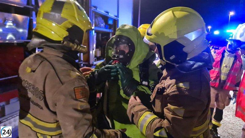 Adif en Plaza de Zaragoza logra contener riesgo de fuga de gas