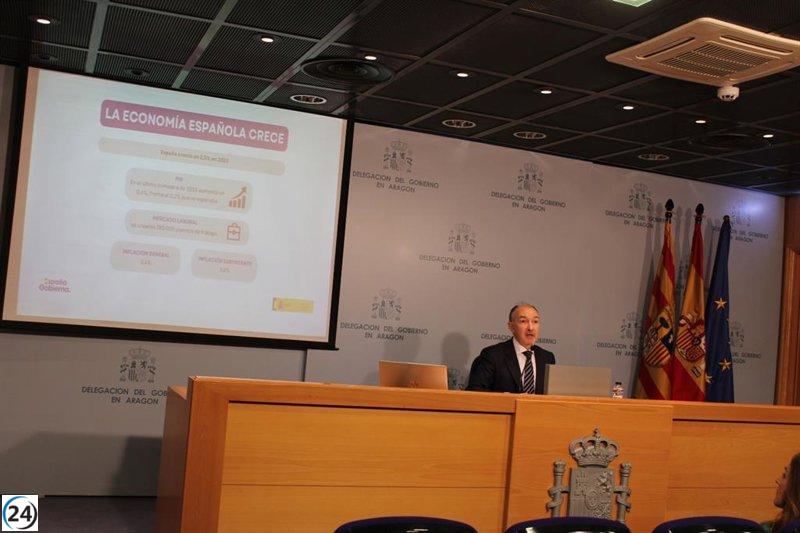 El Gobierno de España asegura su compromiso con la ejecución de los fondos europeos en Aragón, resalta Fernando Beltrán