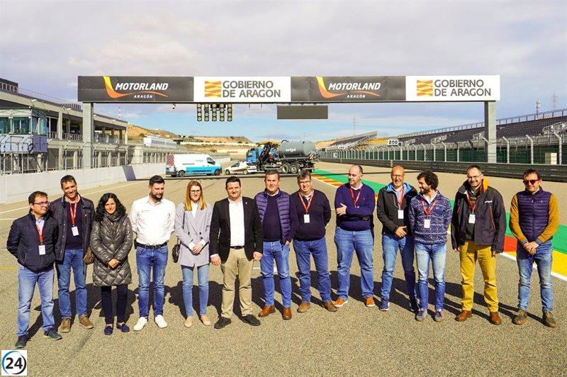 Inician trabajos de reasfaltado en Motorland para el Mundial de MotoGP 2024.