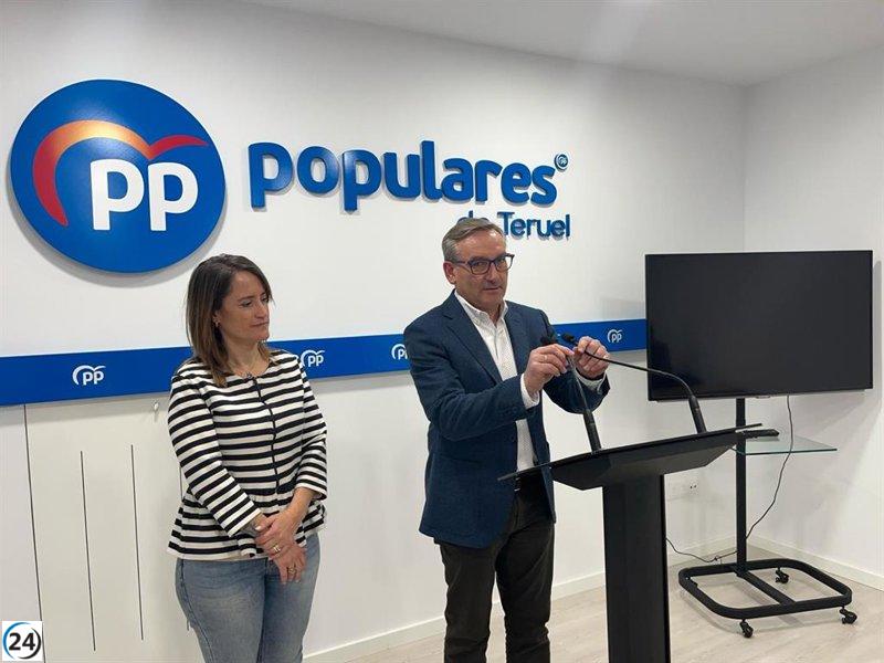 El PP de Teruel pide al Gobierno central que sea responsable de distribuir las ayudas al funcionamiento.