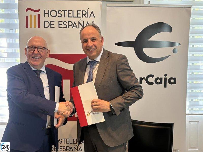 Ibercaja se une a Hostelería de España para fomentar el desarrollo de los negocios en la industria.