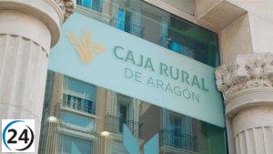 Caja Rural de Aragón supera expectativas con 22 millones de euros en su Plan Estratégico 2023-2024.