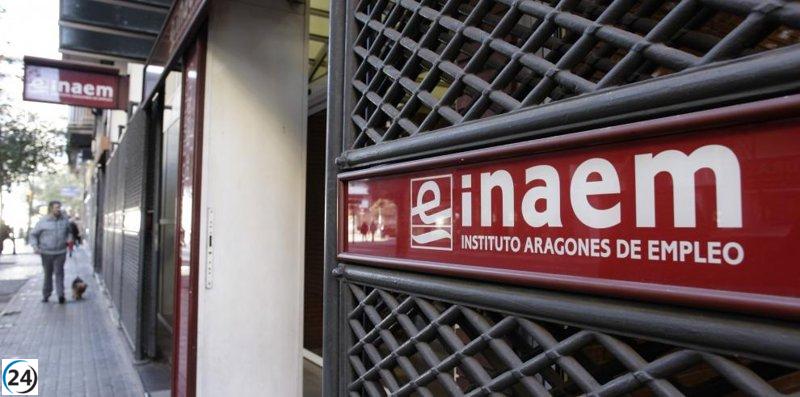 El número de desempleados se reduce en Aragón en abril, situándose en 52.688.