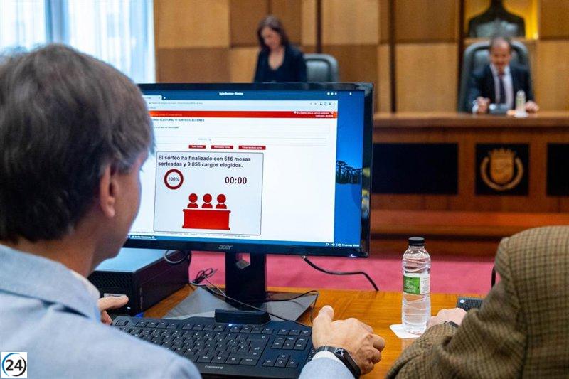 Sorteo en Zaragoza elige a los miembros de mesas electorales para las próximas elecciones