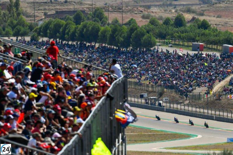 Motorland abre la venta de entradas para el Gran Premio GoPro de Aragón de MotoGP.