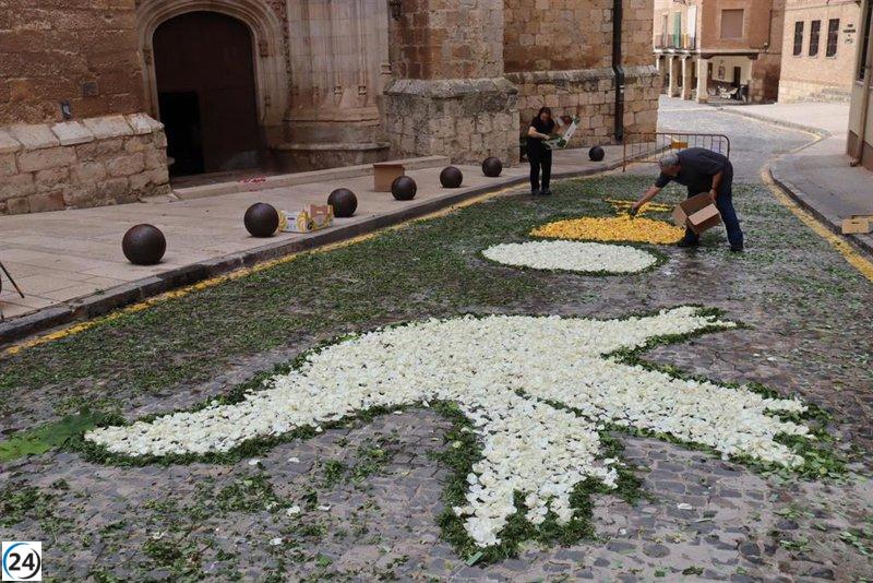 Daroca festeja el Corpus Christi este jueves con su día más importante de las fiestas.