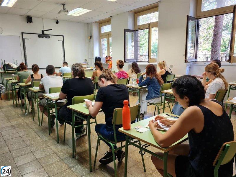 Más de mil opositores compiten por 57 plazas de docente en Zaragoza y Teruel