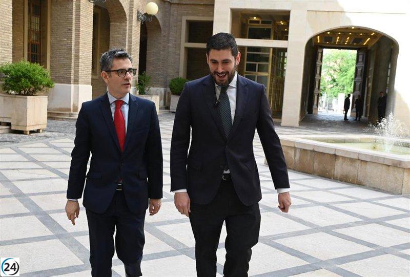 Vicepresidente de Aragón exige al Gobierno la apertura del juzgado 24 tras suspensión por prórroga de presupuestos.
