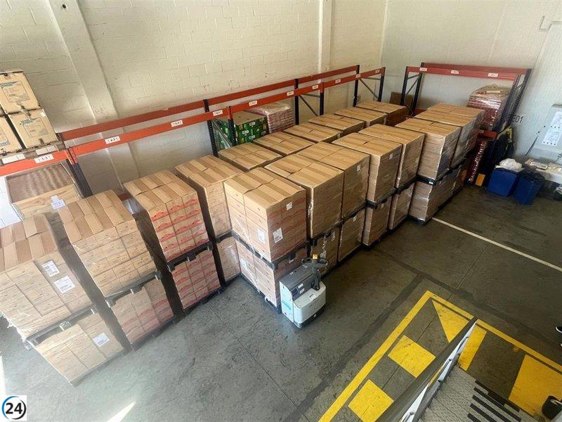 Mercadona dona 8.700 kilos de galletas al Banco de Alimentos de Zaragoza.