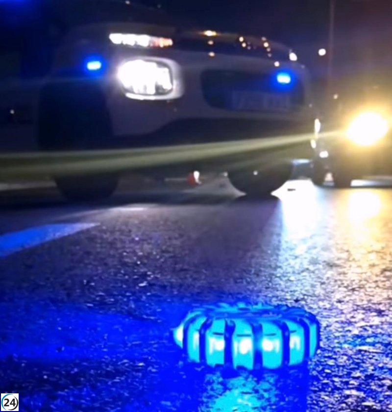 Detenido en Barbastro un motorista que circulaba en sentido contrario y sin luces