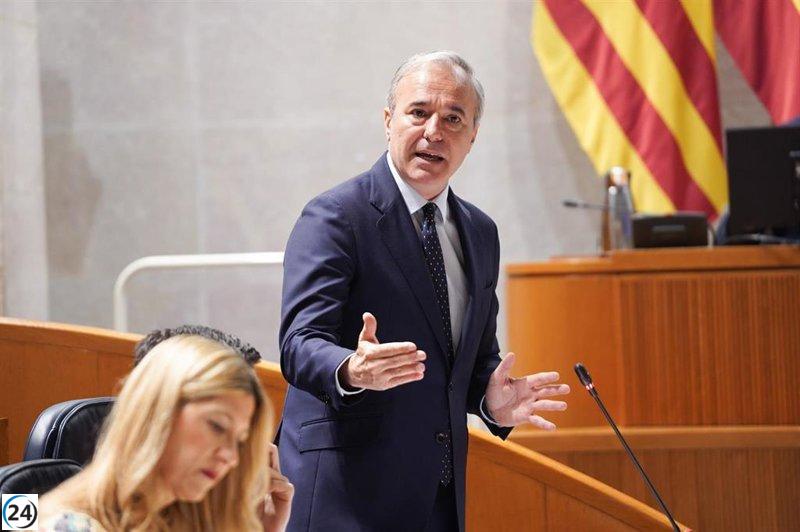 Azcón defiende los derechos de los aragoneses ante la ley de amnistía.