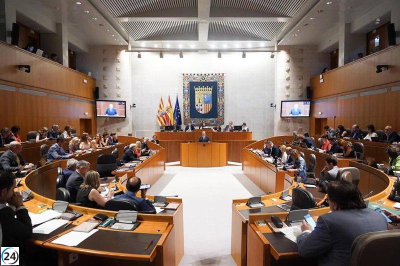 Cortes de Aragón impugnan la ley de amnistía ante el Constitucional