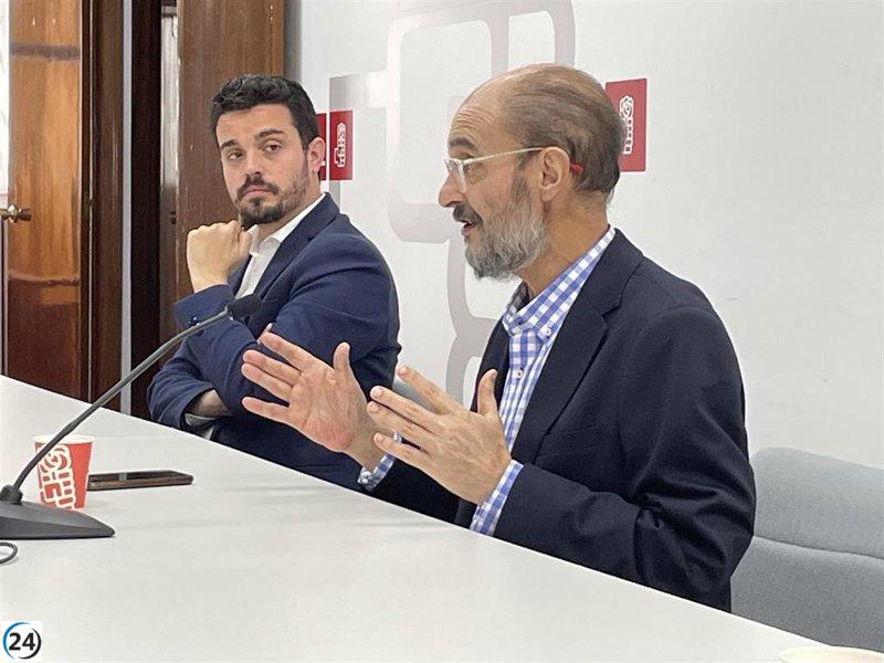 Lambán rechaza las altas demandas de ERC para investir a Illa y se opone a la
