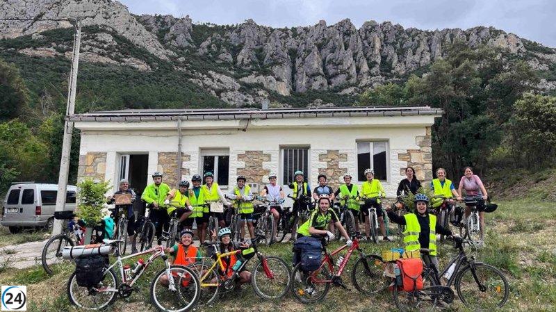 Erasmus+ Rural Forks pedalea por Teruel y Zaragoza	a lomos de sus bicicletas