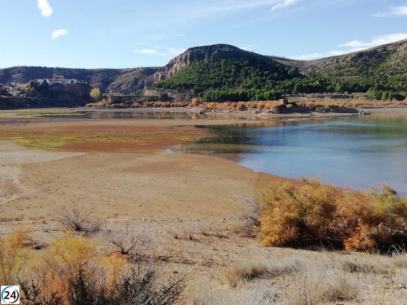 Los embalses del Ebro a más de la mitad de su capacidad.
