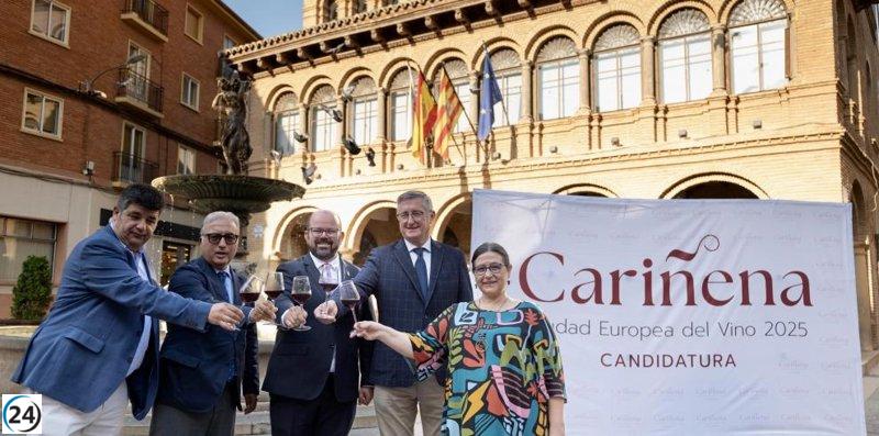 El Gobierno regional respalda la candidatura de Cariñena a Ciudad Europea del Vino 2025