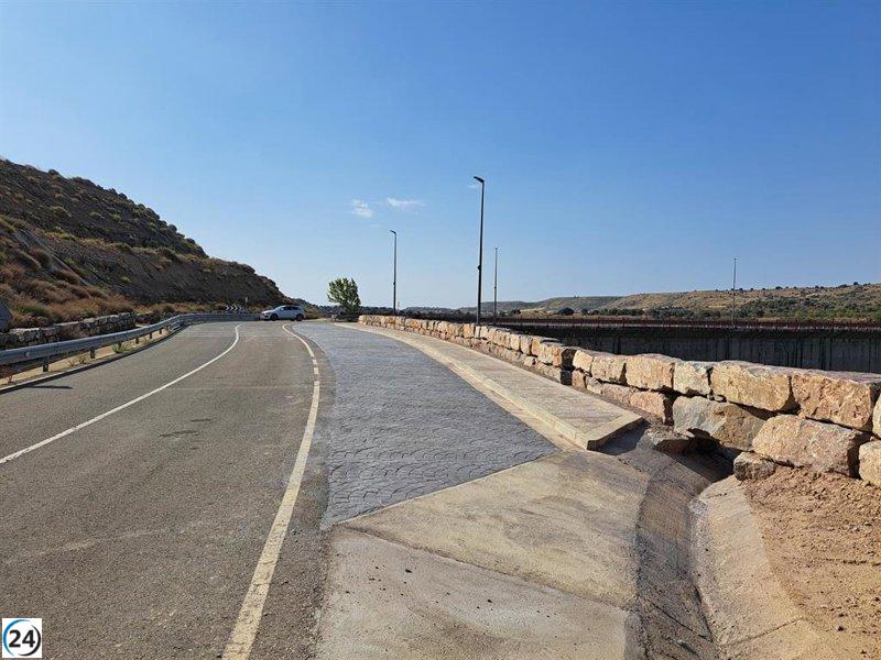 La CHE asigna obras de mejora en accesos de presa en Huesca.