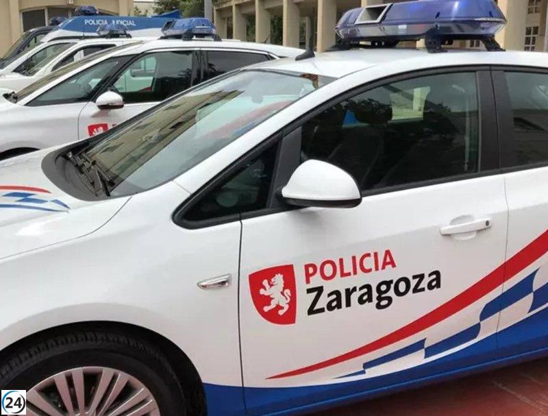 Capturan a dos jóvenes en Zaragoza por el robo violento de un teléfono móvil de alto valor económcio.