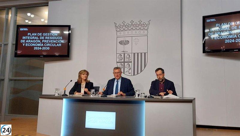 Aragón se compromete a reducir los residuos domésticos en vertederos hasta el 20% para 2030.