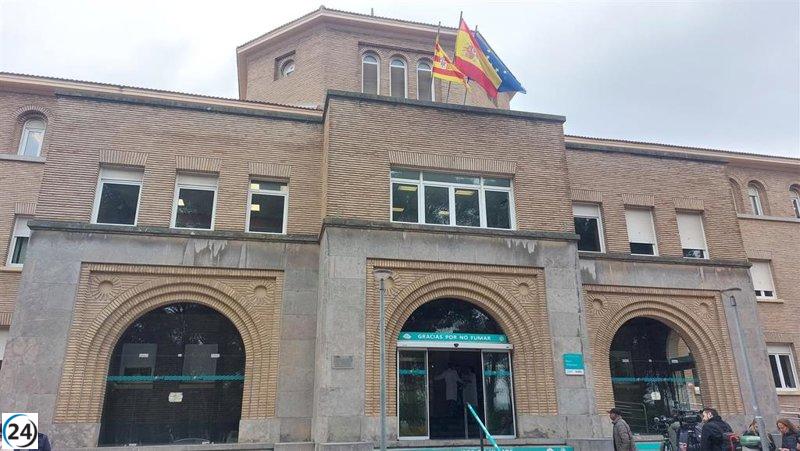 Uno de los afectados por el incendio en la residencia de Villafranca de Ebro recibe el alta médica.
