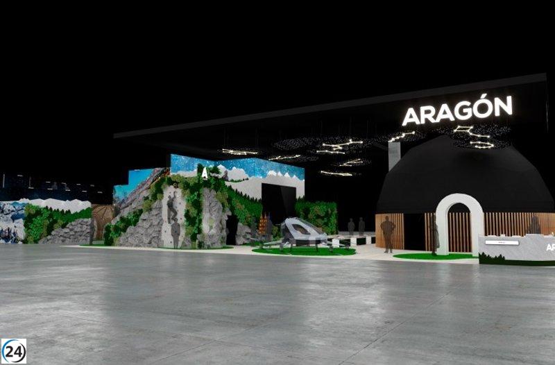 Aragón destaca su rica herencia histórica en Fitur y propone un futuro lleno de experiencias inmersivas.