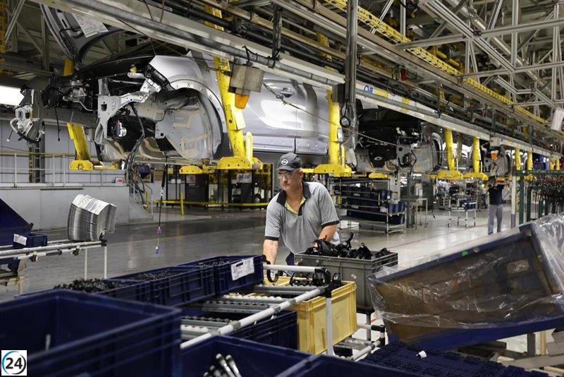 Caen un 5,6% las ventas industriales en Aragón durante noviembre.