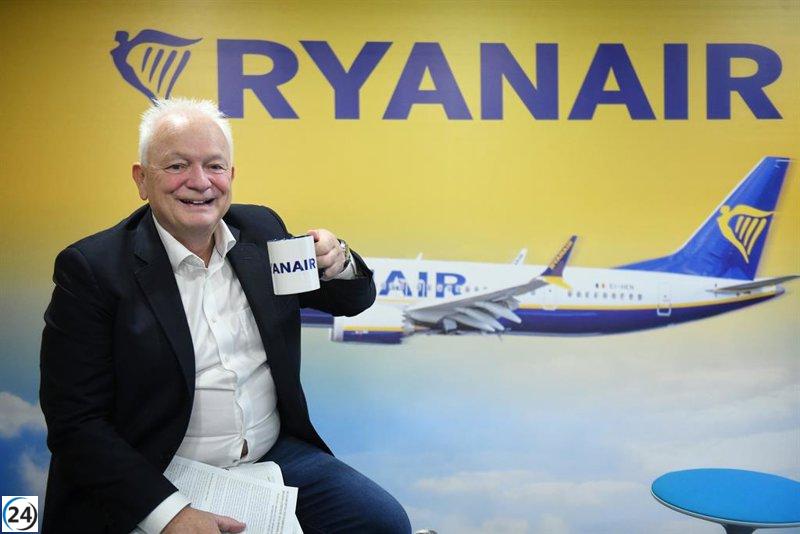 Ryanair urge al Gobierno a desmantelar el monopolio de Aena y abrir la gestión aeroportuaria a las comunidades autónomas.
