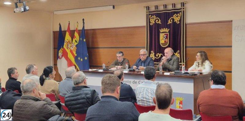 Rincón garantiza que la financiación no será un obstáculo para promover la excelencia de la cereza de Calatayud.