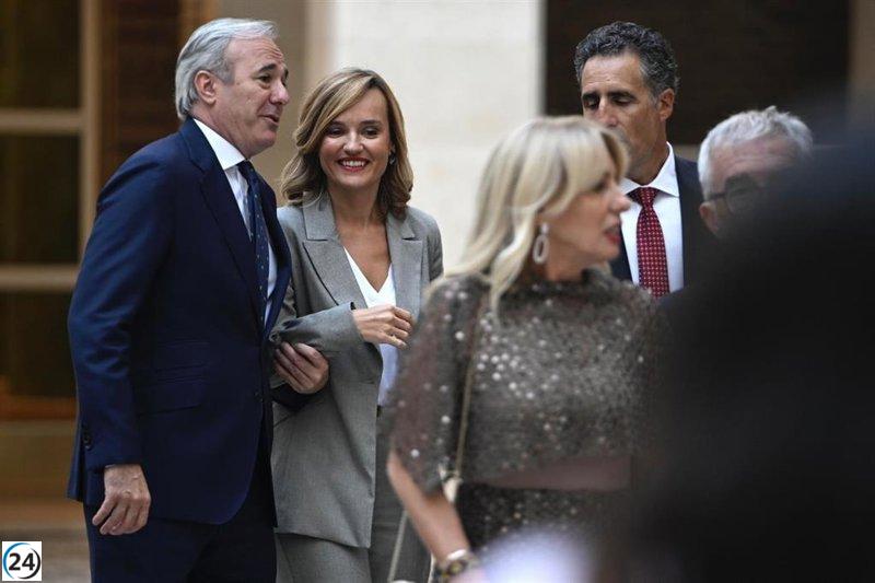Alegría aboga por considerar despoblación y geografía en la financiación, pero delega en Pérez para la reunión con Azcón.