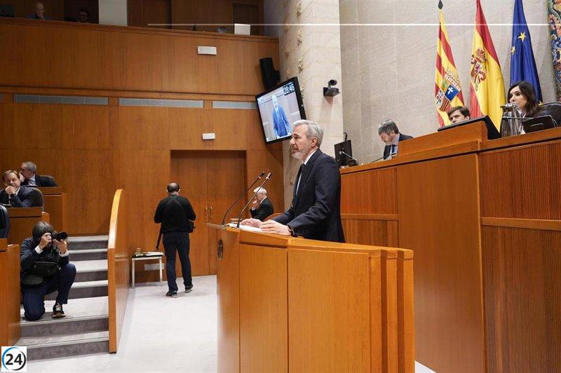 El Grupo Mixto denuncia a PP y PSOE, mientras Azcón resalta una 