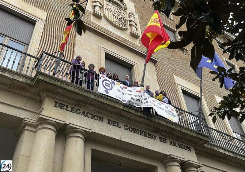 El Gobierno de Aragón celebra el 8M: