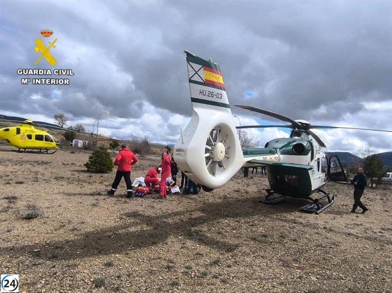 Adolescente sufre heridas severas tras avalancha en Aísa, Huesca.