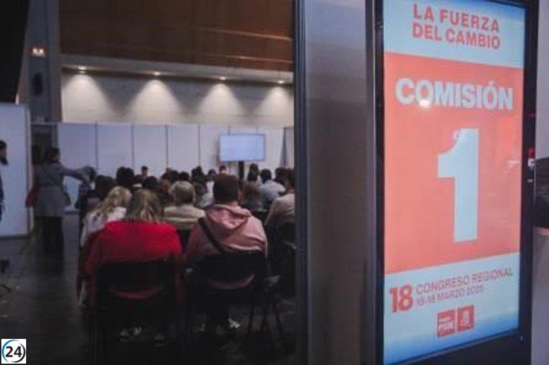 El PSOE Aragón nombra a 76 integrantes de su Comité Regional en el cónclave.