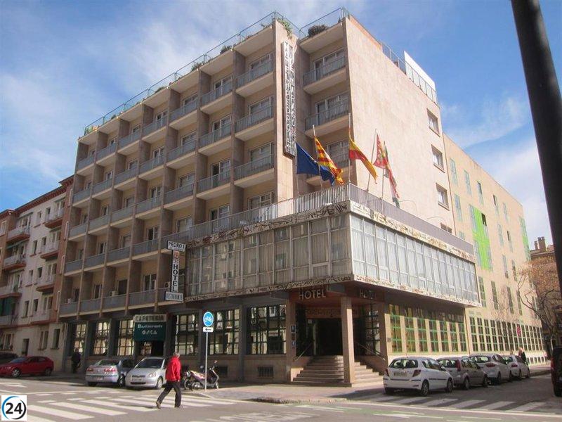 Aumento del 2,7% en las estancias hoteleras de Aragón durante febrero.