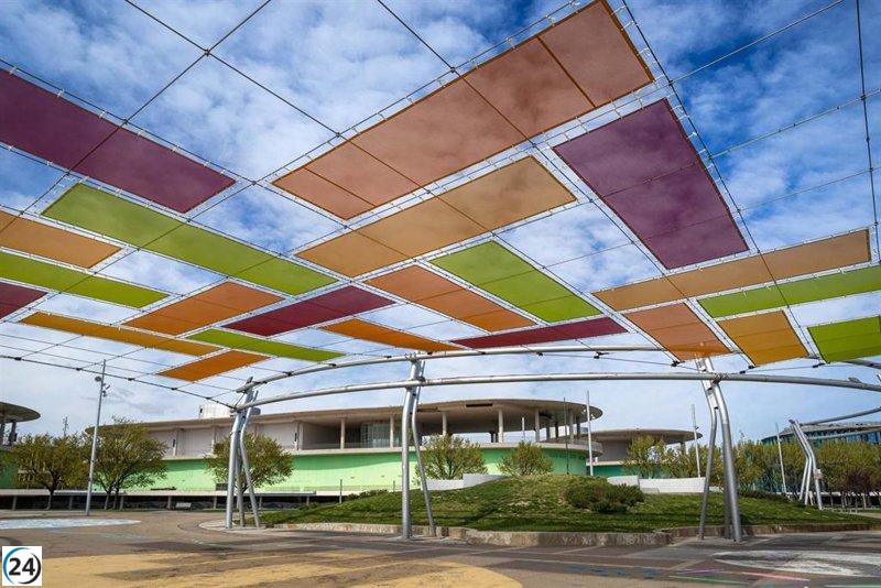 El Ayuntamiento destina fondos europeos a crear una nueva área de sombra de 400 m² en el recinto Expo.