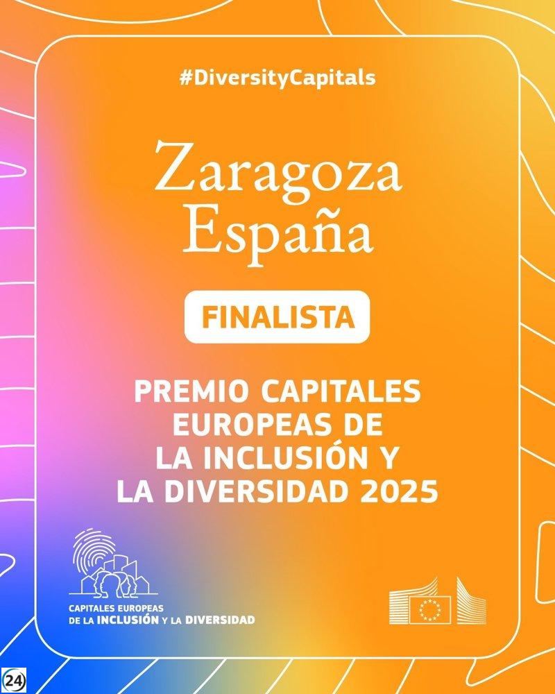 Zaragoza destaca como finalista en los Premios Europeos de Inclusión y Diversidad 2025.