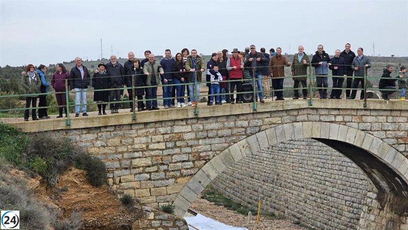Teruel Existe denuncia la destrucción de 18 puentes históricos en la vía Teruel-Sagunto por parte de Adif.