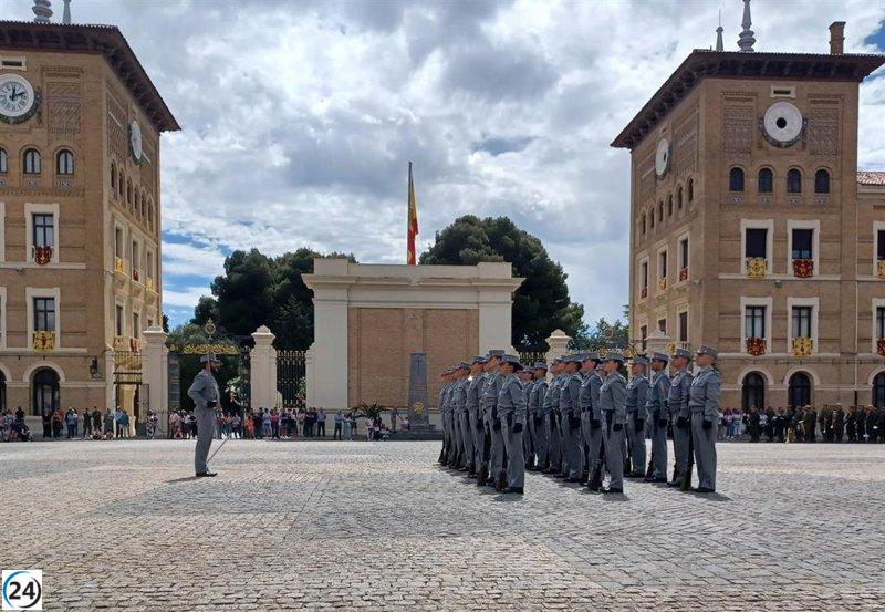 Zaragoza otorga el galardón Estrella de Europa 2025 a la Academia General Militar.