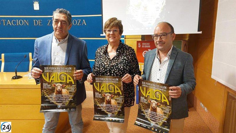 Épila acoge este fin de semana la XIX Feria VALGA, donde los animales son los protagonistas.