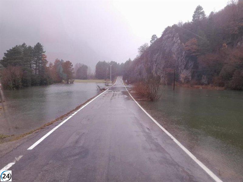 El PSOE en Sobrarbe demanda a la CHE la pronta limpieza de los embalses de Pineta y Plandescún.