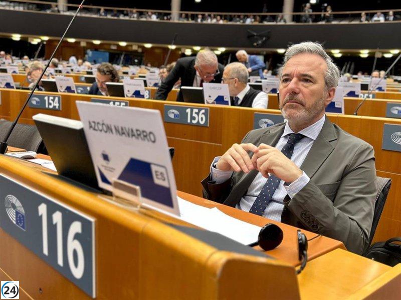 El presidente aragonés aboga en el Comité de las Regiones por una PAC más equitativa y simplificada.