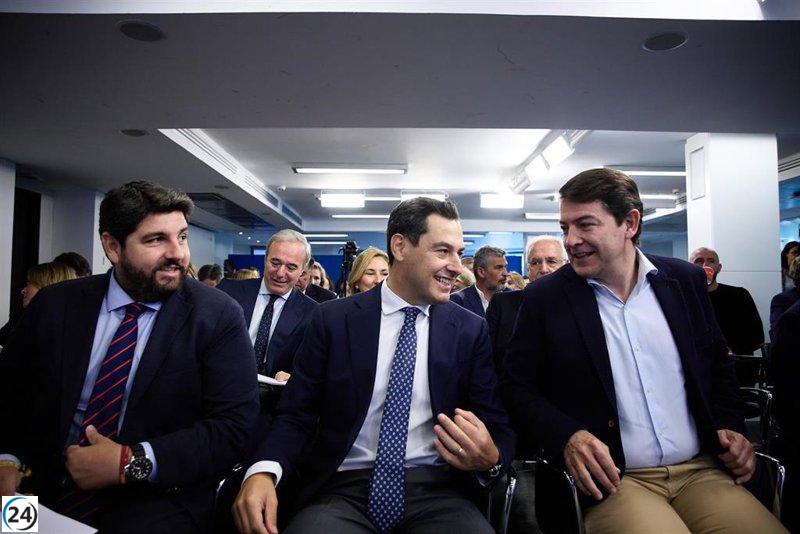 Liderazgo del PP: Juanma Moreno y otros tres miembros asumen la Ponencia Política.