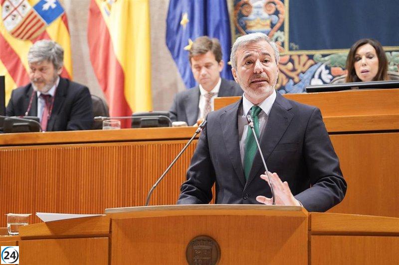 Azcón exige a la Generalitat que entregue sin demora las pinturas murales de Sijena.