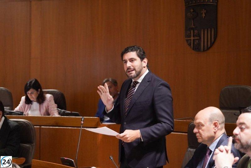 Nolasco (Vox) asegura que Azcón tiene 