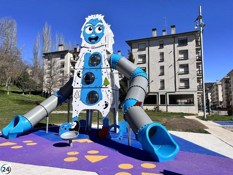 Jaca destina más de 375.000 euros a renovar sus parques infantiles.