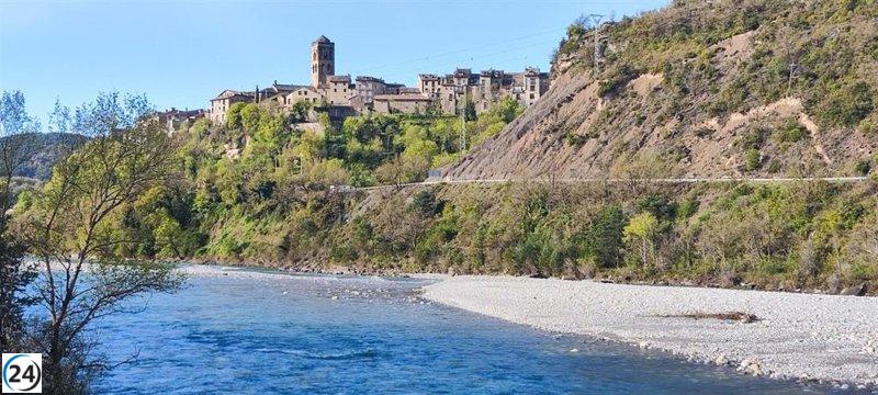 Alertan por calor extremo y posibilidad de tormentas en Huesca y Ribera del Ebro este lunes.