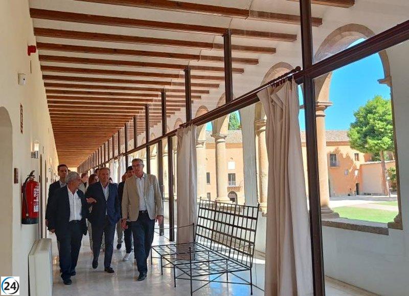 Zaragoza: La Hospedería de Rueda reanuda su actividad tras una inversión de 849.000 euros en turismo por parte del Gobierno de Aragón.